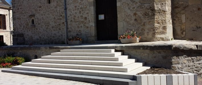 Escalier de l’église de Rilly-La-Montagne