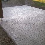Béton imprimé dallage casablanca sun buff 02