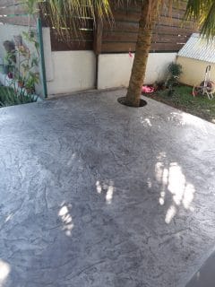 Béton imprimé peau italienne