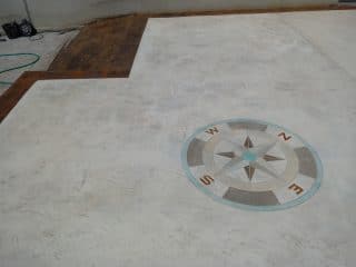 Béton imprimé peau italienne blanc cendre