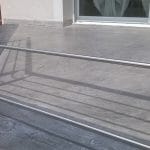 Béton imprimé peau italienne couleur zinc démoulant anthracite