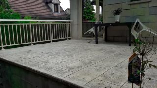 Terrasse réalisée par AG-Bat Maçonnerie