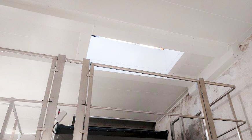 Création d’une trémie dans un plancher